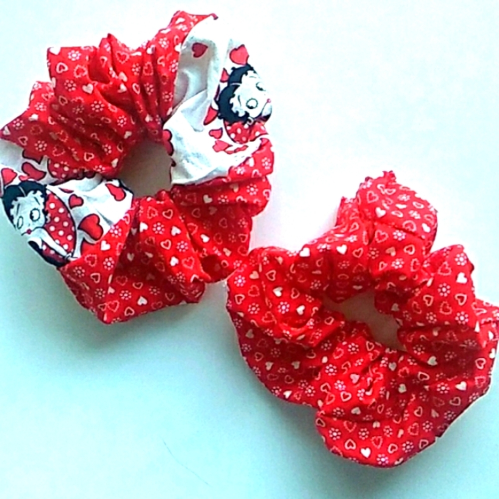 Betty Boop scrunchie set
